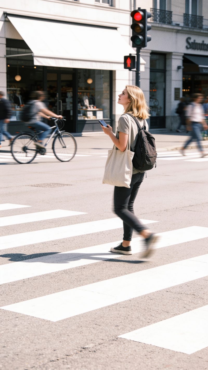Estilo Cándida en el cruce: foto generada con Unposed